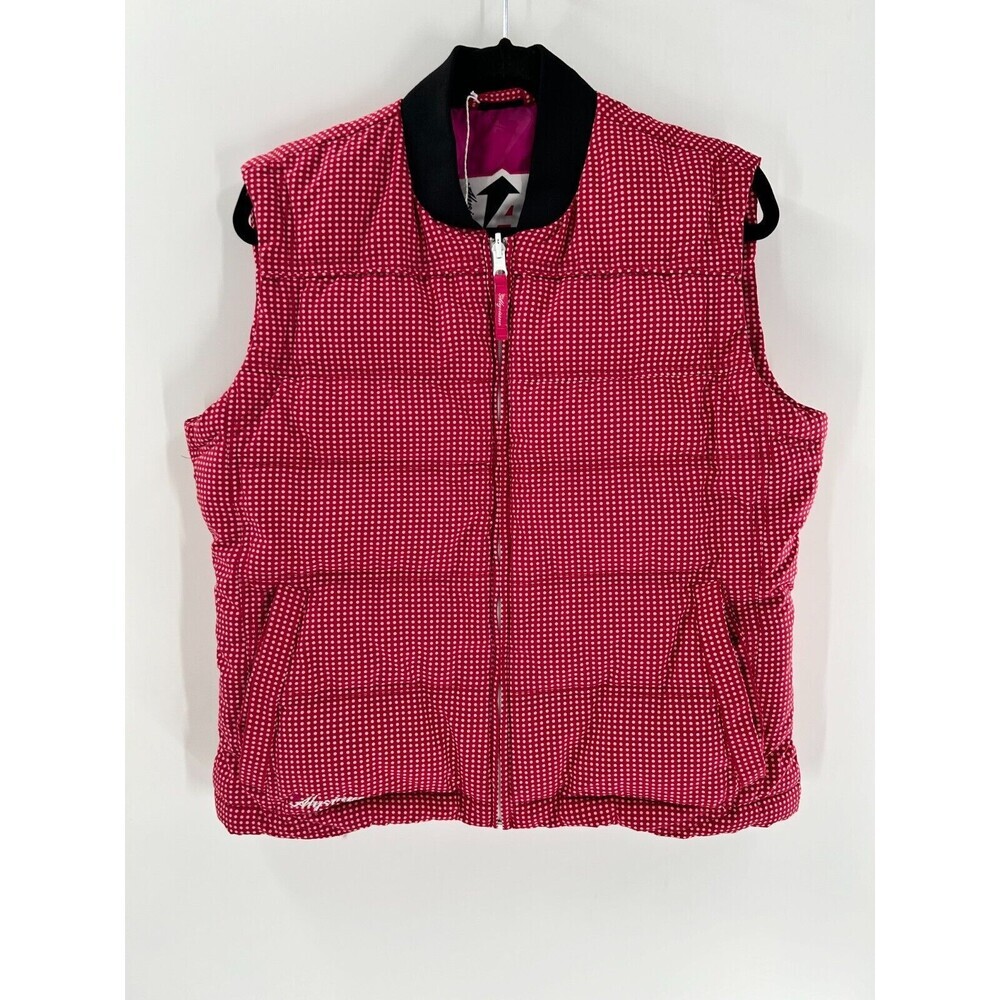 Women's Alycium Paramount Technical Group Polka Dot Down Vest Size L